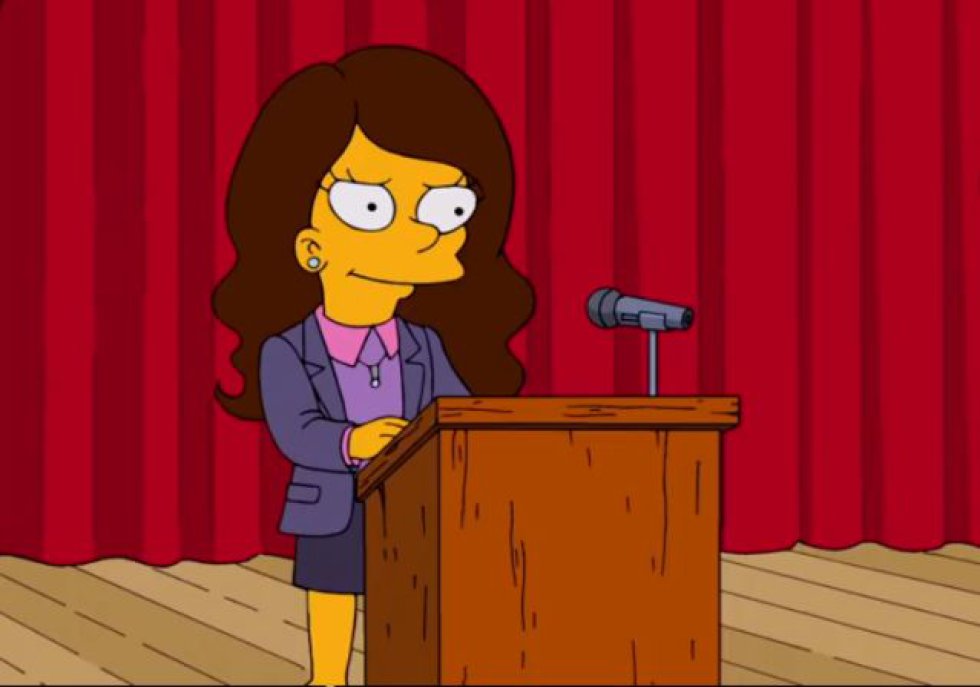 Eva Longoria en Los Simpson Eva Longoria en Los Simpson