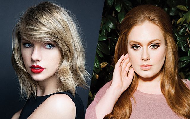 ¿Adele o Taylor Swift? Solo puede ganar una ¿Adele o Taylor Swift? Solo puede ganar una