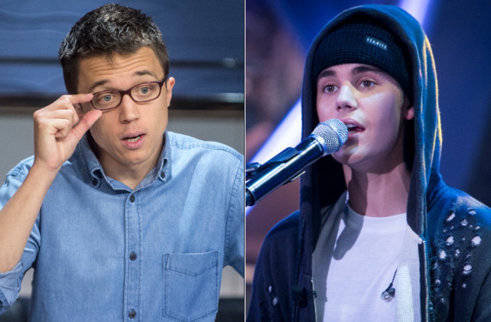 Errejón y Bieber Errejón y Bieber