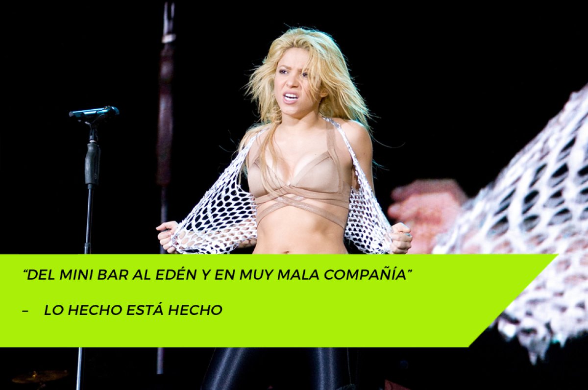 LETRAS DE LAS CANCIONES SHAKIRA letras de las canciones shakira: