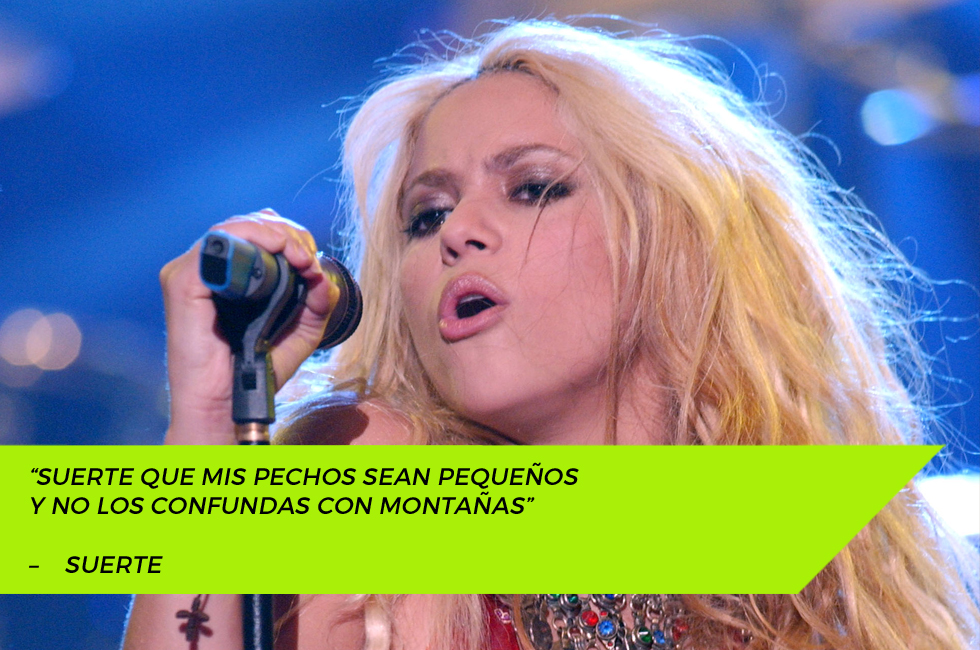Shakira: Las letras más locas de las canciones de Shakira | Fotogalería
