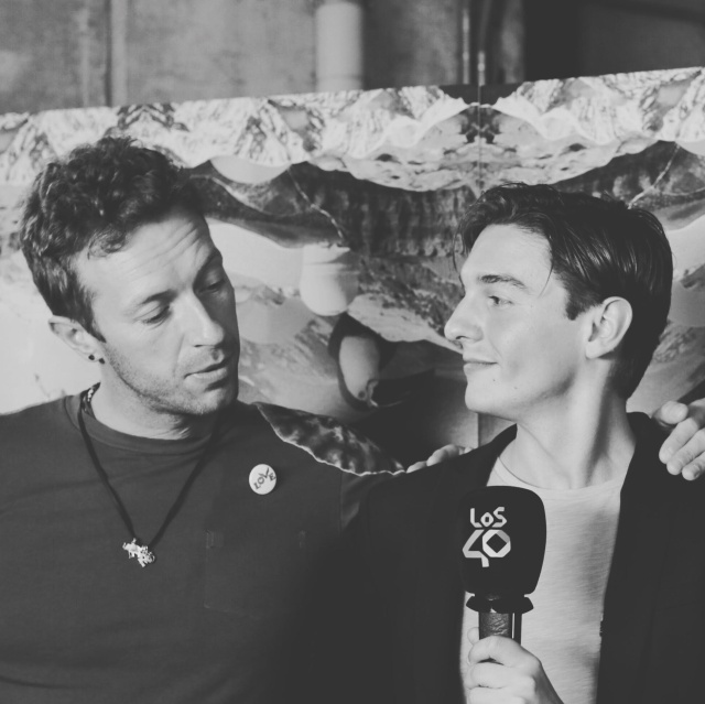 Coldplay, en el sofá de LOS40 Coldplay, en el sofá de LOS40