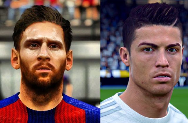 Messi y Cristiano Ronaldo Messi y Cristiano Ronaldo