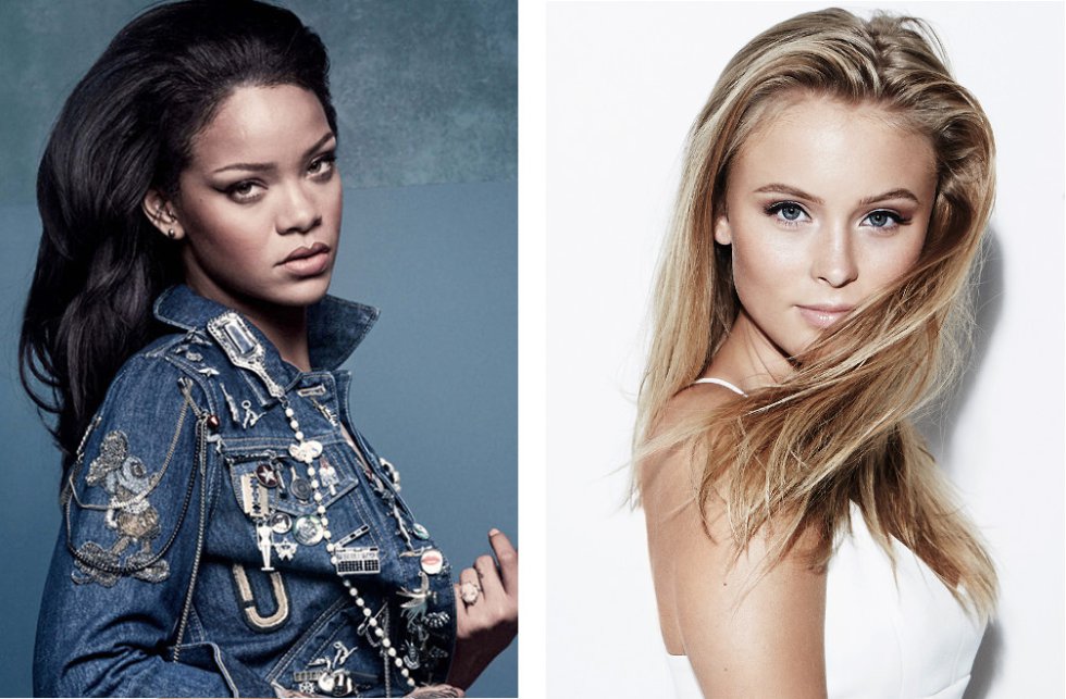 Rihanna y Zara Larsson Rihanna y Zara Larsson