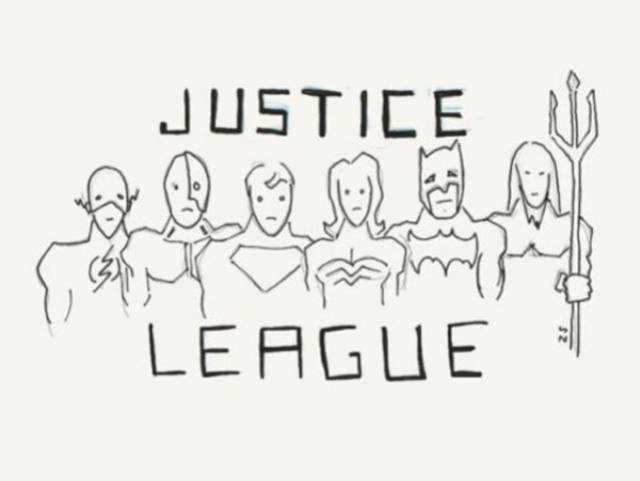 La Liga de la Justicia enseña sus armas La Liga de la Justicia enseña sus armas