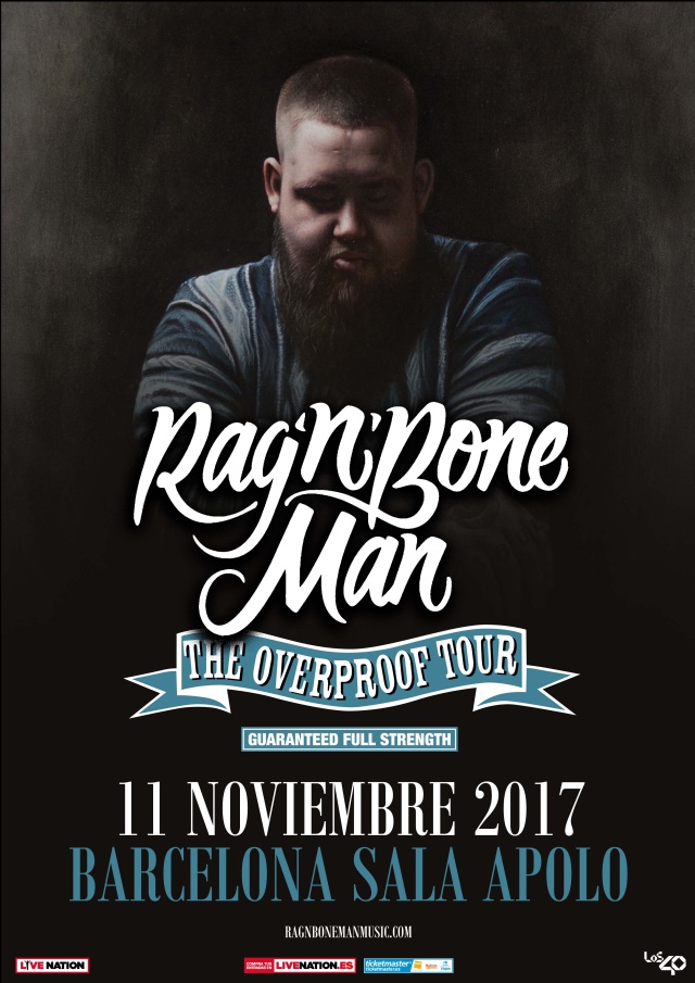 Rag'n'Bone Man dará un concierto único en España con LOS40 Rag'n'Bone Man dará un concierto único en España con LOS40