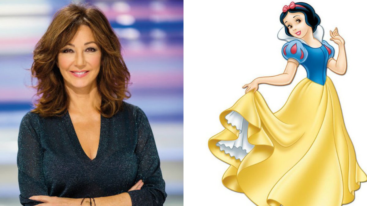 Ana Rosa como Blancanieves Ana Rosa como Blancanieves