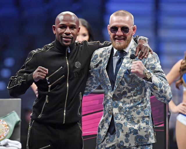 ¡Se acabó el show Floyd y Connor! ¡Se acabó el show Floyd y Connor!