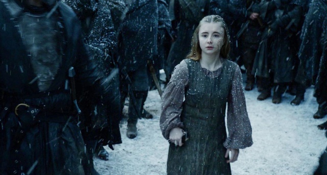 La hija de Stannis Baratheon en Juego de Tronos, irreconocible La hija de Stannis Baratheon en Juego de Tronos, irreconocible