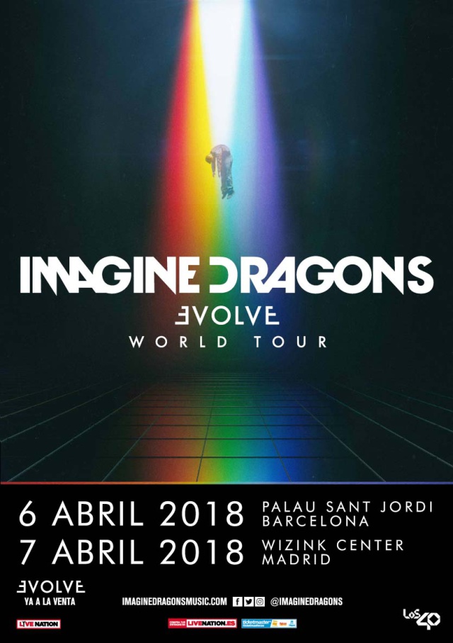 Imagine Dragons, de concierto en España con LOS40 Música LOS40