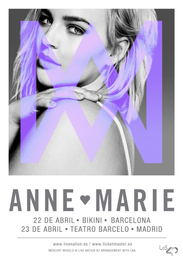 Anne-Marie, la artista británica del momento, viene a España de mano de LOS40 Anne-Marie, la artista británica del momento, viene a España de mano de LOS40