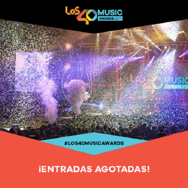 LOS40 Music Awards cuelga el cartel de ‘entradas agotadas’ LOS40 Music Awards cuelga el cartel de ‘entradas agotadas’