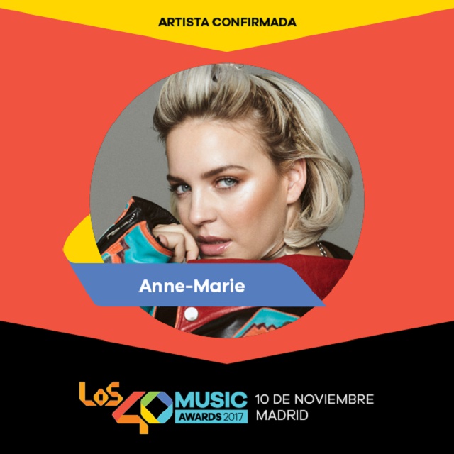 Anne-Marie también actuará en LOS40 Music Awards Anne-Marie también actuará en LOS40 Music Awards