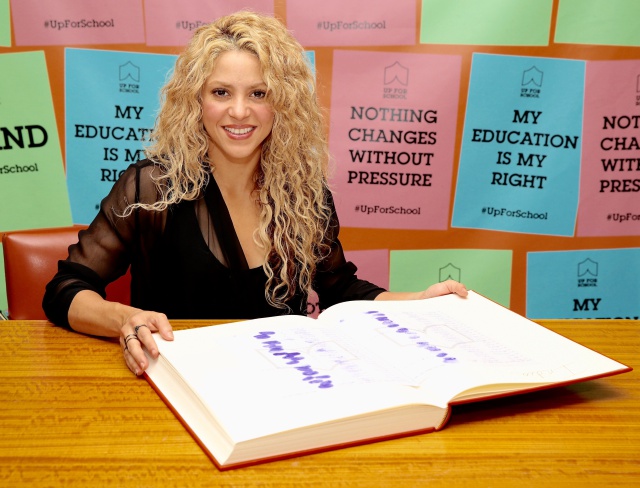 Shakira reaparece con un mensaje de su puño y letra Shakira reaparece con un mensaje de su puño y letra