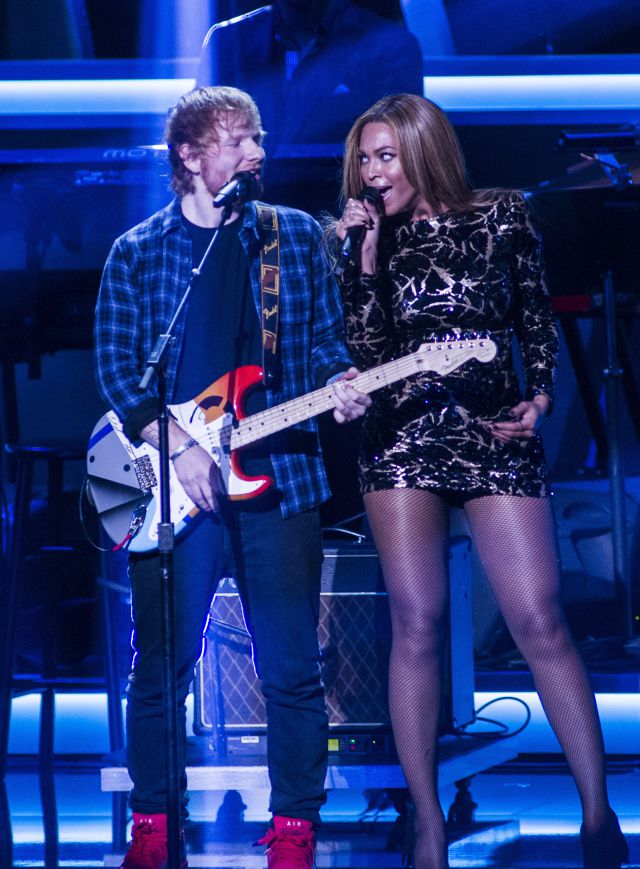 Ed Sheeran tiene intención de reinar esta Navidad junto a Beyoncé Ed Sheeran tiene intención de reinar esta Navidad junto a Beyoncé