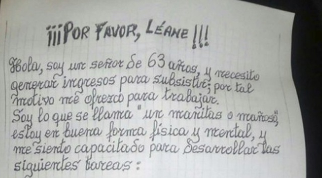 La historia detrás de la carta que conmueve a las redes La historia detrás de la carta que conmueve a las redes