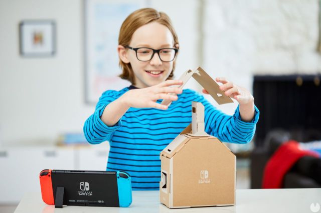 Nintendo anuncia “Labo”, su juguete de cartón Nintendo anuncia “Labo”, su juguete de cartón