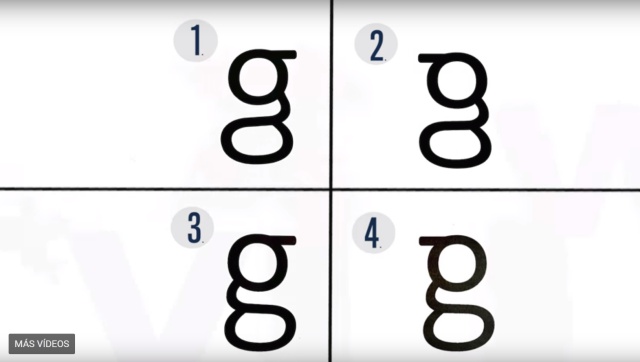 ¿Sabes cuál es la 'g' minúscula? Sólo 1 de cada 16 personas lo logra ¿Sabes cuál es la 'g' minúscula? Sólo 1 de cada 16 personas lo logra