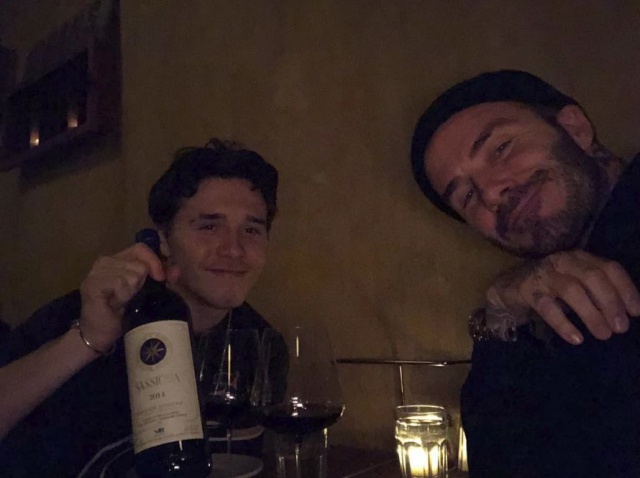 David Beckham recibe la mejor sorpresa de cumpleaños por parte de Brooklyn David Beckham recibe la mejor sorpresa de cumpleaños por parte de Brooklyn