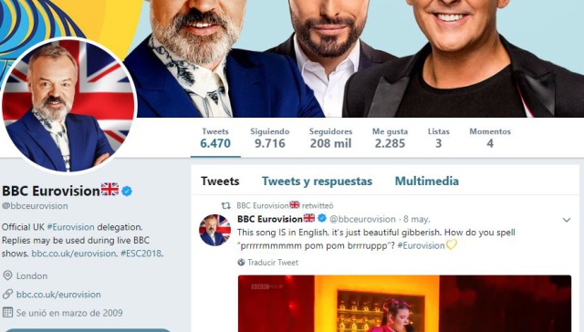El comentado tuit de la BBC a Alfred y Amaia: El comentado tuit de la BBC a Alfred y Amaia:
