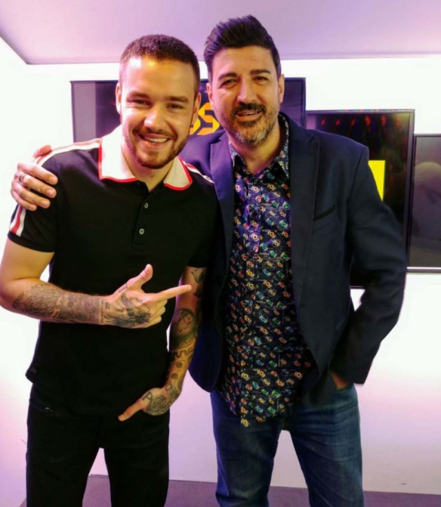 Tony Aguilar entrevista a Liam Payne en los estudios de LOS40