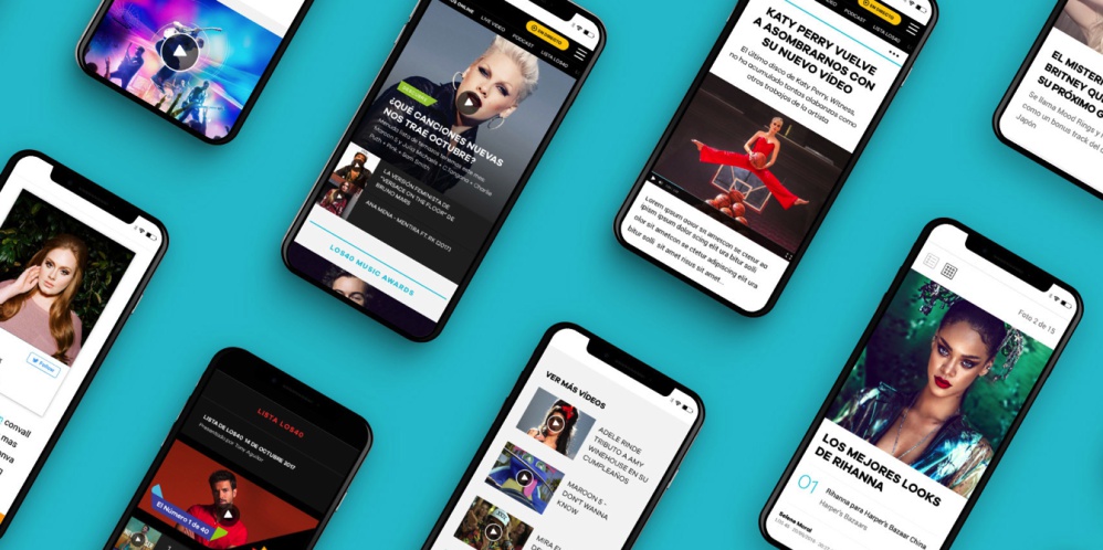 Los40.com da el salto al responsive. Te lo debíamos 💕