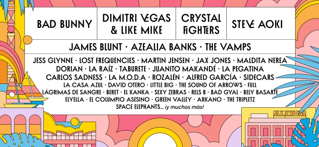 Cartel del Arenal Sound 2018 Cartel del Arenal Sound 2018