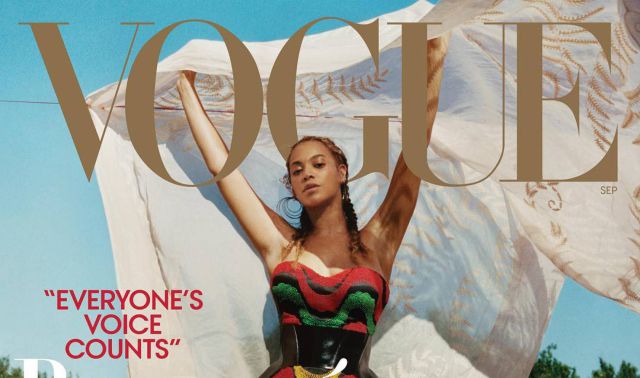 Beyoncé recupera su trono: Protagoniza dos portadas de Vogue USA Beyoncé recupera su trono: Protagoniza dos portadas de Vogue USA