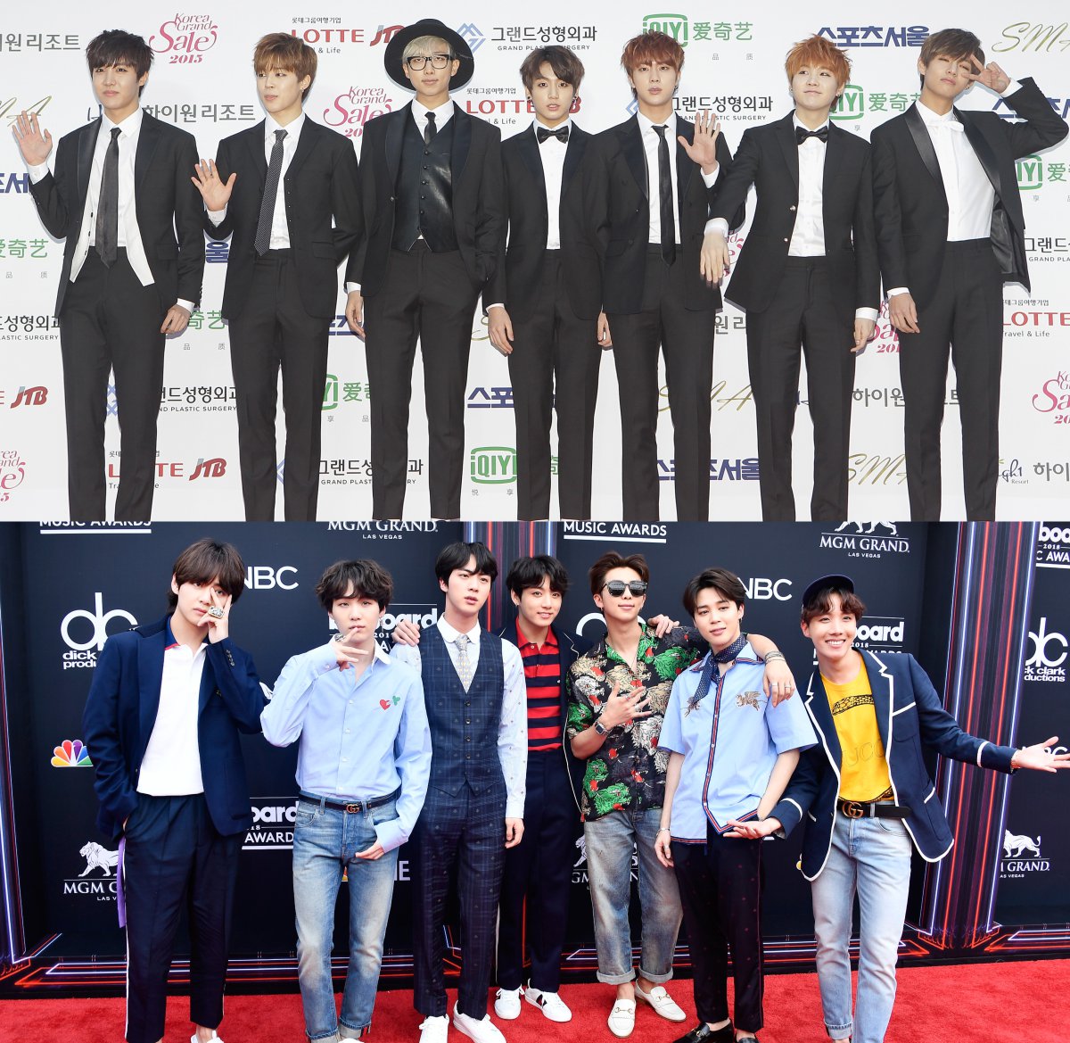 Así ha cambiado BTS, la banda K-Pop del momento Así ha cambiado BTS, la banda K-Pop del momento