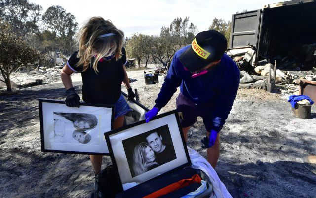 La foto de la casa quemada de Miley Cyrus es desoladora La foto de la casa quemada de Miley Cyrus es desoladora