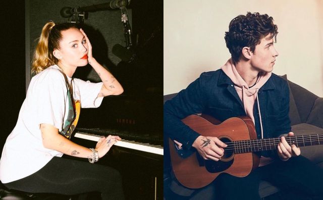 Todo apunta a que Shawn Mendes y Miley Cyrus tienen una colaboración Todo apunta a que Shawn Mendes y Miley Cyrus tienen una colaboración