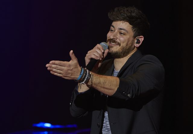 David Otero apoya a Cepeda en su concierto de Barcelona David Otero apoya a Cepeda en su concierto de Barcelona