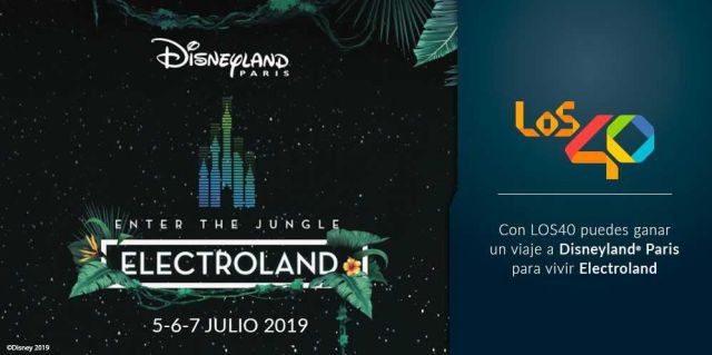 Viaja al Electroland en Disneyland Paris de la mano de LOS40 Viaja al Electroland en Disneyland Paris de la mano de LOS40