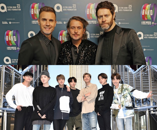 BTS y Take That tienen algo en común BTS y Take That tienen algo en común