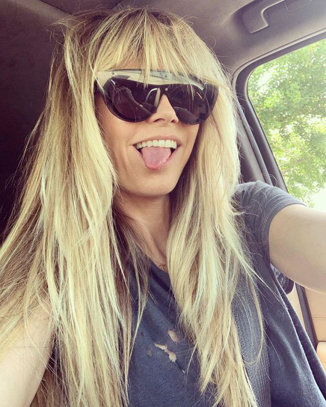 Heidi Klum hace topless en IG pero no se lo censuran Heidi Klum hace topless en IG pero no se lo censuran