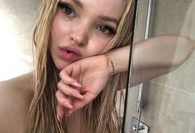 Dove Cameron tiene que explicar su último tatuaje y bloquear los comentarios en IG Dove Cameron tiene que explicar su último tatuaje y bloquear los comentarios en IG