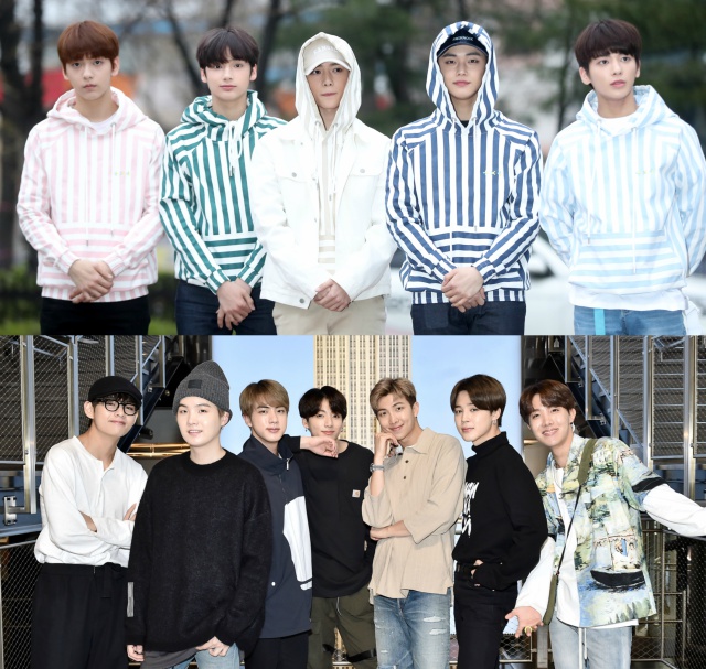 TXT sorprende a BTS TXT sorprende a BTS