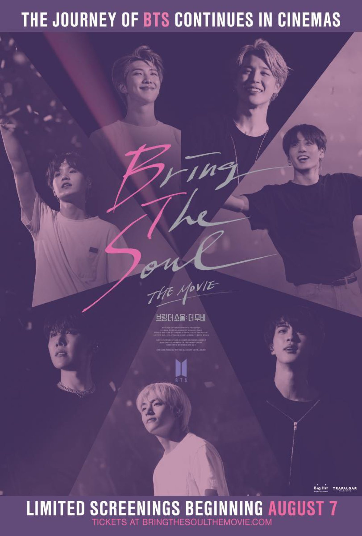La locura llega a España con la nueva película de BTS, 'Bring The Soul: The Movie' La locura llega a España con la nueva película de BTS, 'Bring The Soul: The Movie'