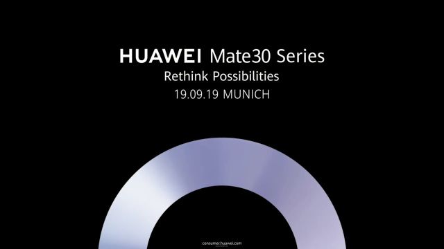 Huawei Mate 30 llegará el 19 de Septiembre Huawei Mate 30 llegará el 19 de Septiembre
