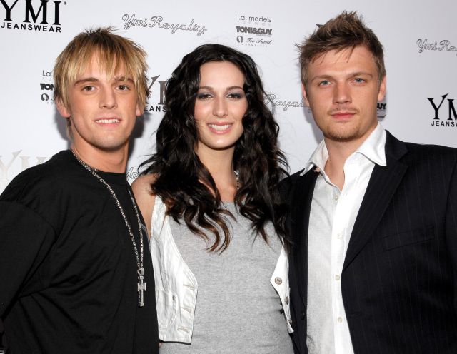 Aaron, Angela y Nick Carter Aaron, Angela y Nick Carter