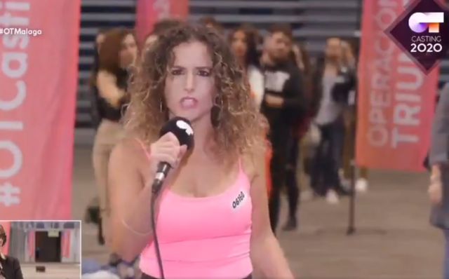 Una fan de Aitana se presenta al casting de ‘OT2020’ y asusta a Noemí Galera Una fan de Aitana se presenta al casting de ‘OT2020’ y asusta a Noemí Galera
