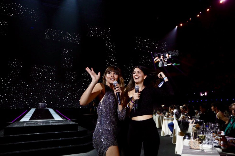 Aitana y su fan Aitana y su fan