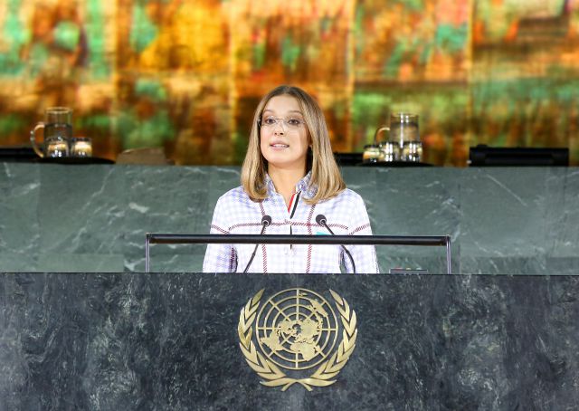 Millie Bobby Brown habla del ciber acoso que sufrió en la ONU Millie Bobby Brown habla del ciber acoso que sufrió en la ONU