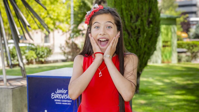 Melani pone patas arriba Eurovisión Junior al ritmo de Lola Índigo Melani pone patas arriba Eurovisión Junior al ritmo de Lola Índigo