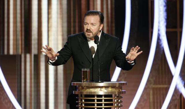 Globos de Oro 2020 Ricky Gervais Globos de Oro 2020 Ricky Gervais