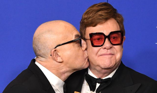 Elton John y Bernie Taupin Elton John y Bernie Taupin