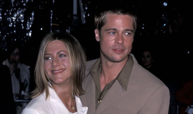 Brad Pitt y Jennifer Aniston en 2001 Brad Pitt y Jennifer Aniston en 2001