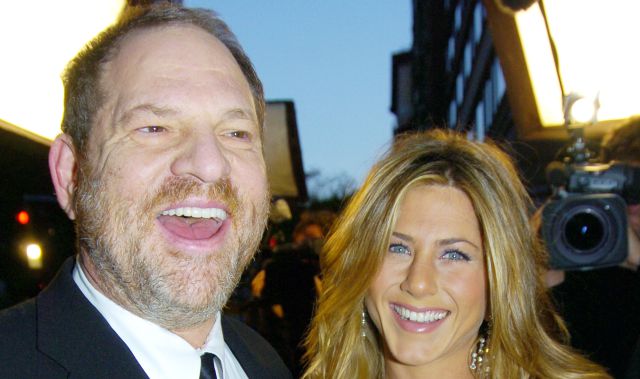 Harvey Weinstein y Jennifer Aniston Harvey Weinstein y Jennifer Aniston