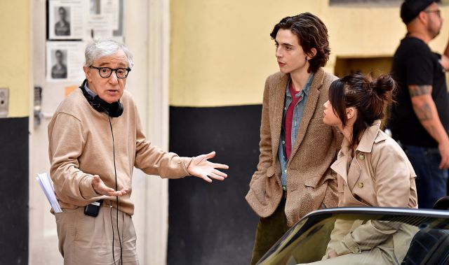 Woody Allen Timotheé Chalamet memorias Woody Allen Timotheé Chalamet memorias