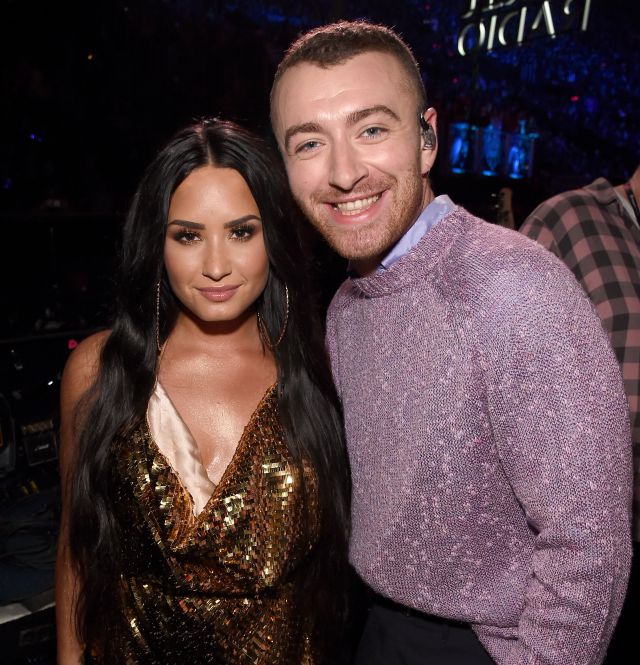 Demi Lovato y Sam Smith Demi Lovato y Sam Smith